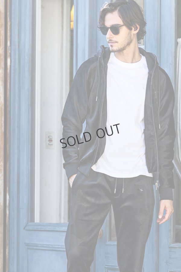 画像7: {SOLD}1piu1uguale3 RELAX ウノピゥウノウグァーレトレ リラックス カモ柄ベロアロングパンツ{-BDA} (7)