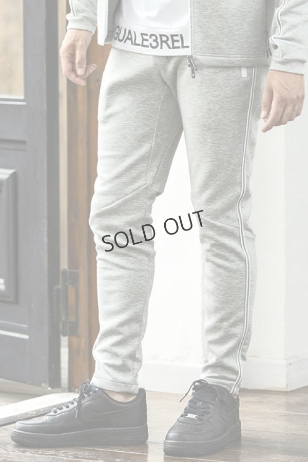 画像1: {SOLD}1piu1uguale3 RELAX ウノピゥウノウグァーレトレ リラックス パイピングラインランニングパンツ{-BDA} (1)