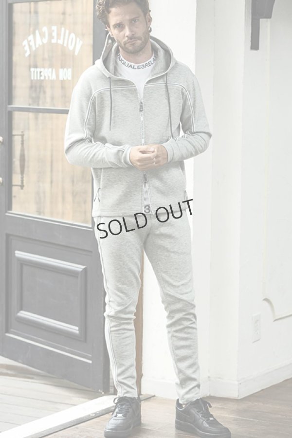 画像4: {SOLD}1piu1uguale3 RELAX ウノピゥウノウグァーレトレ リラックス パイピングラインランニングパンツ{-BDA} (4)