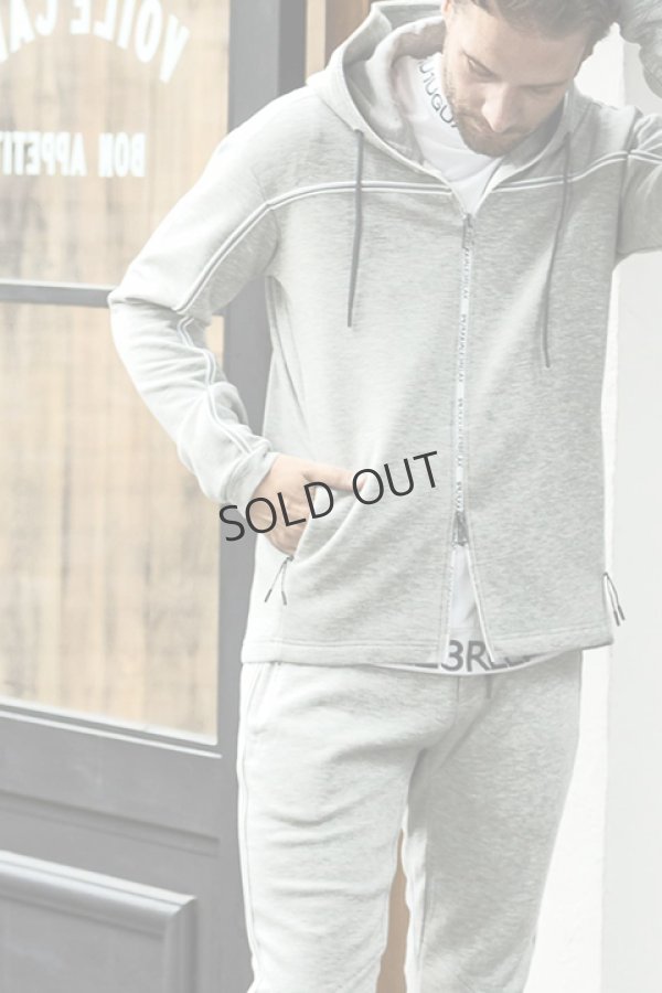 画像5: {SOLD}1piu1uguale3 RELAX ウノピゥウノウグァーレトレ リラックス パイピングラインランニングパンツ{-BDA} (5)