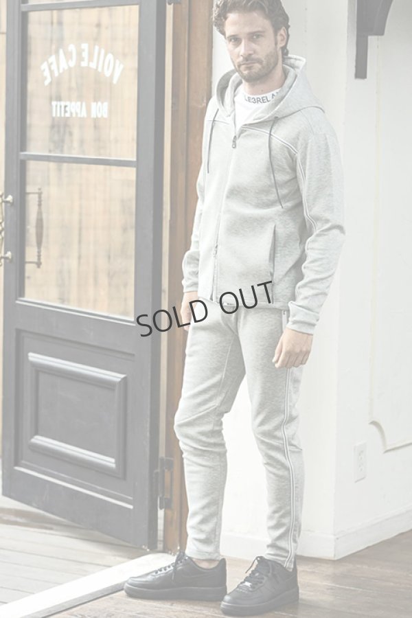 画像6: {SOLD}1piu1uguale3 RELAX ウノピゥウノウグァーレトレ リラックス パイピングラインランニングパンツ{-BDA} (6)