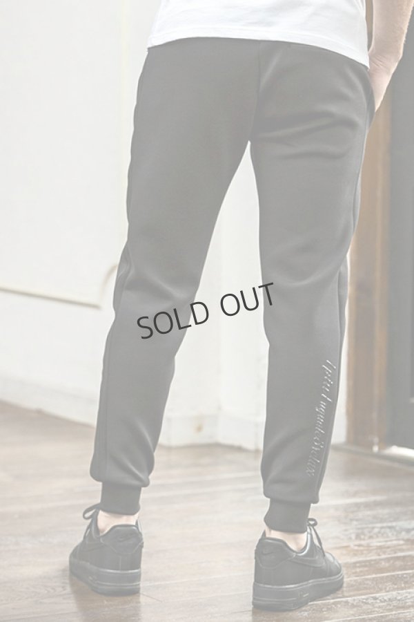 画像3: {SOLD}1piu1uguale3 RELAX ウノピゥウノウグァーレトレ リラックス レザーラインポンチロングパンツ{-BDA} (3)