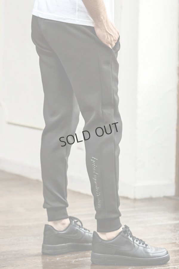 画像4: {SOLD}1piu1uguale3 RELAX ウノピゥウノウグァーレトレ リラックス レザーラインポンチロングパンツ{-BDA} (4)