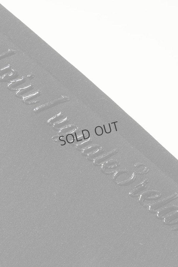 画像12: {SOLD}1piu1uguale3 RELAX ウノピゥウノウグァーレトレ リラックス レザーラインポンチロングパンツ{-BDA} (12)