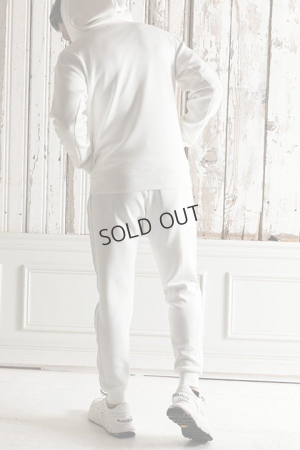 画像7: {SOLD}1piu1uguale3 RELAX ウノピゥウノウグァーレトレ リラックス レザーラインポンチロングパンツ{-BDA} (7)