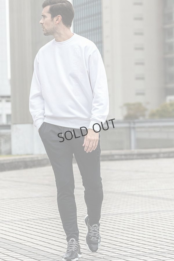 画像4: {SOLD}1piu1uguale3 RELAX ウノピゥウノウグァーレトレ リラックス ポーラテック縦ロゴロングパンツ{-BDA} (4)
