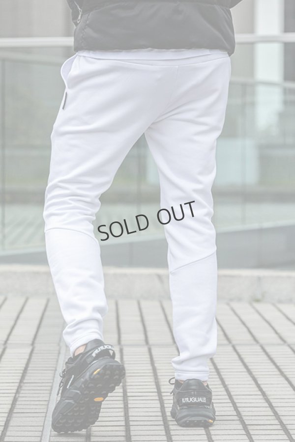 画像3: 1piu1uguale3 RELAX ウノピゥウノウグァーレトレ リラックス ポーラテック縦ロゴロングパンツ{-BDA} (3)