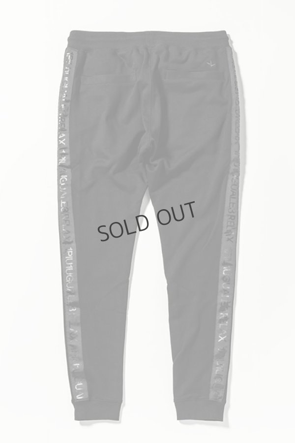 画像10: {SOLD}1piu1uguale3 RELAX ウノピゥウノウグァーレトレ リラックス ラインロゴコンビジョガーパンツ{-BDA} (10)