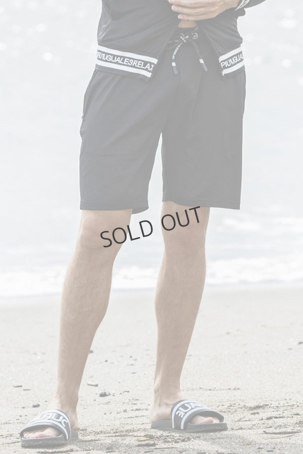 画像2: {SOLD}1piu1uguale3 RELAX ウノピゥウノウグァーレトレ リラックス サイドロゴラッシュガードショーツ{-BES} (2)