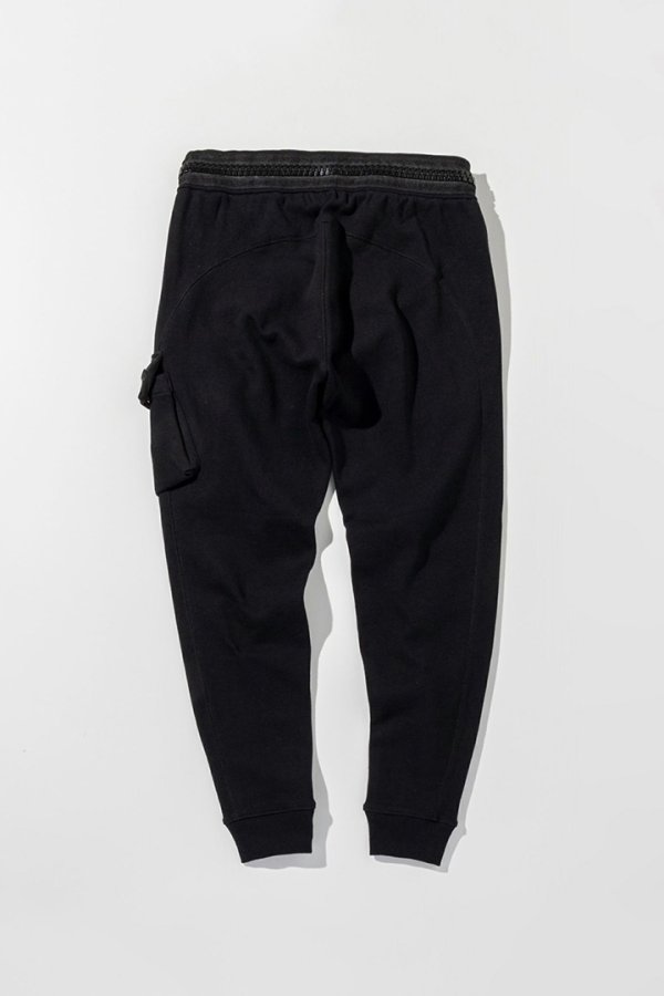 画像14: 1piu1uguale3 RELAX ウノピゥウノウグァーレトレ リラックス ビッグファスナーカーゴポケットスウェットパンツ{-BEA} (14)