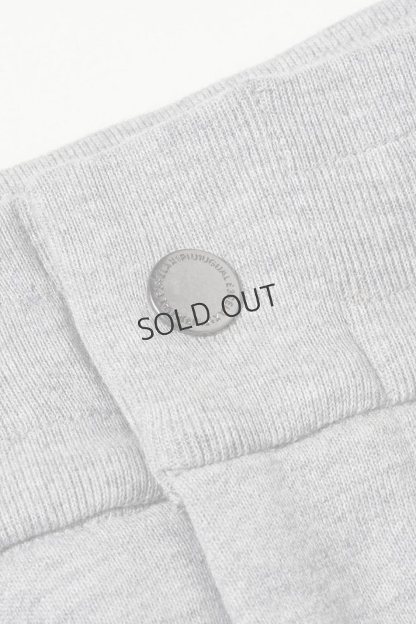 画像12: {SOLD}1piu1uguale3 RELAX ウノピゥウノウグァーレトレ リラックス ビッグファスナーカーゴポケットスウェットパンツ{-BEA} (12)