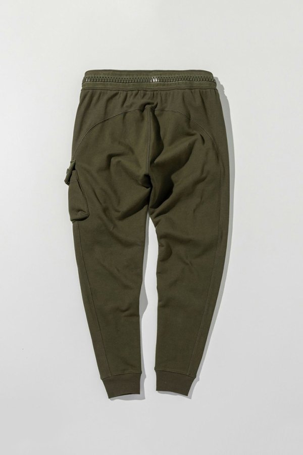 画像12: 1piu1uguale3 RELAX ウノピゥウノウグァーレトレ リラックス ビッグファスナーカーゴポケットスウェットパンツ{-BEA} (12)