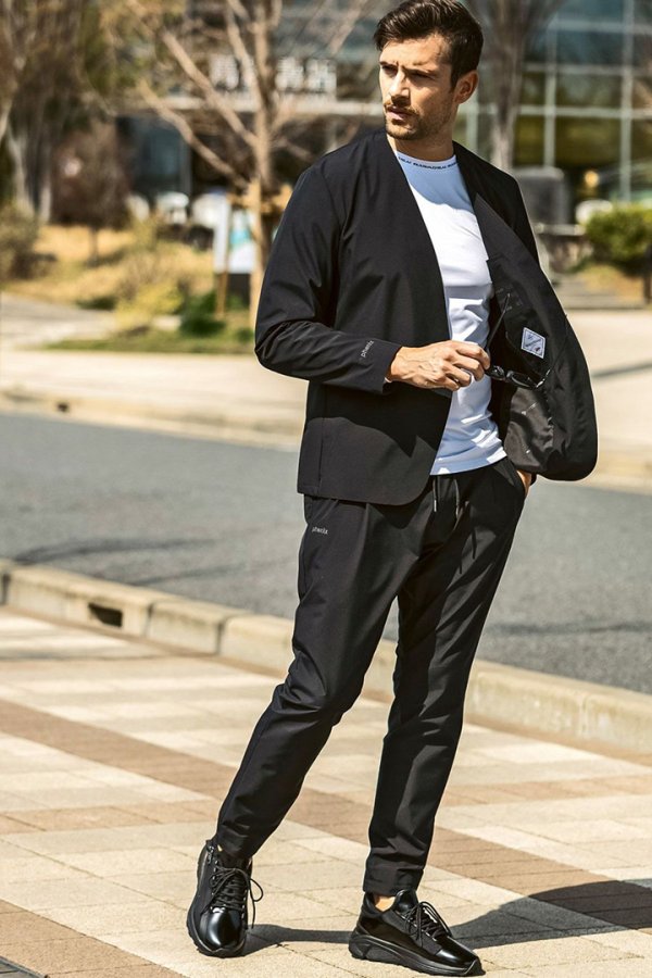 画像8: 1piu1uguale3 RELAX ウノピゥウノウグァーレトレ リラックス × +phenix スラックス WINDSTOPPER プロダクト by GORE-TEX LABS /ウィンドストッパー/ゴアテックス{-BEA} (8)