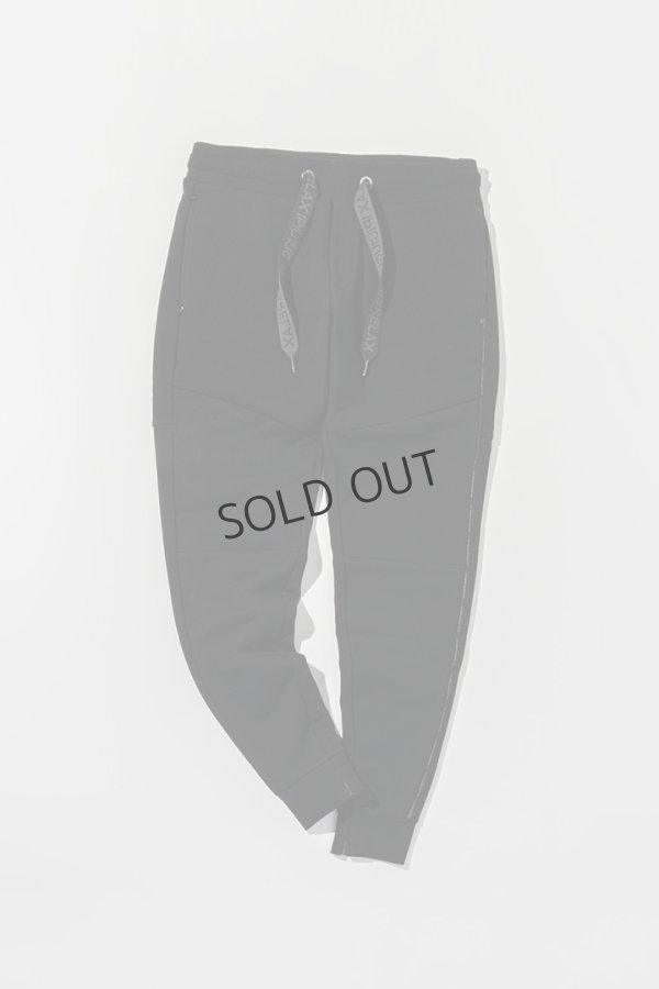 画像10: 1piu1uguale3 RELAX ウノピゥウノウグァーレトレ リラックス パイピングロゴワイドスピンドルジョガーパンツ{-BEA} (10)