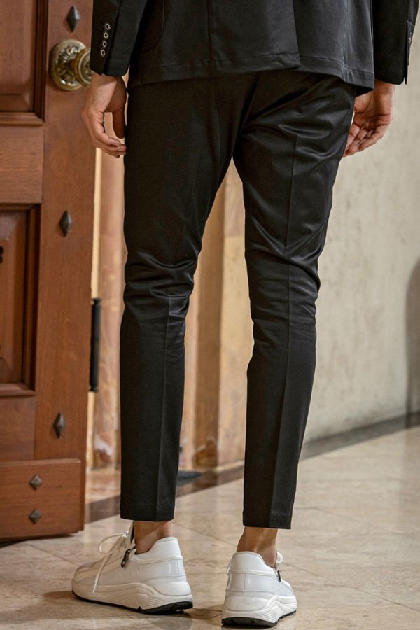 画像3: 1piu1uguale3 RELAX ウノピゥウノウグァーレトレ リラックス ブライトストレッチスラックス{-BEA} (3)