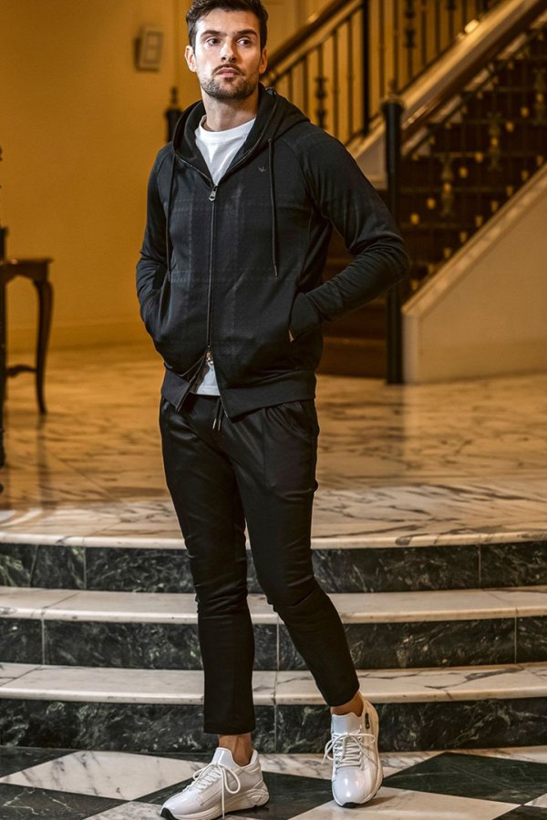 画像8: 1piu1uguale3 RELAX ウノピゥウノウグァーレトレ リラックス ブライトストレッチスラックス{-BEA} (8)