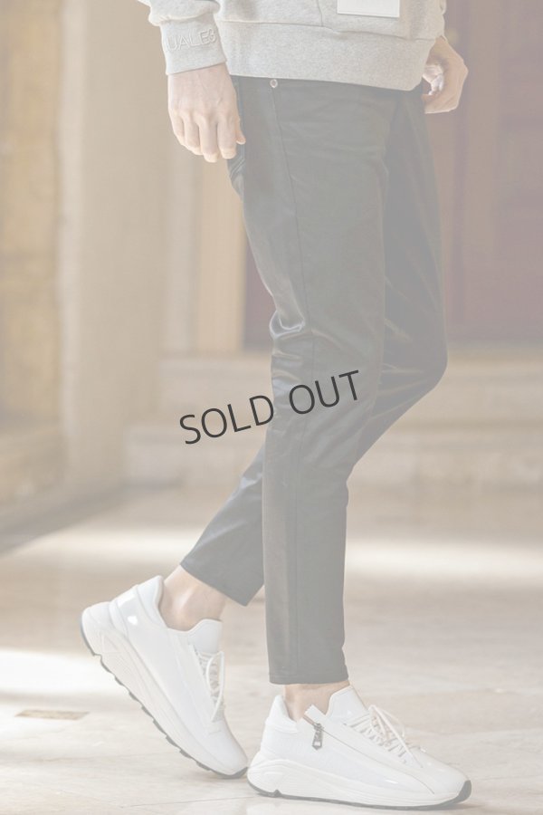 画像4: {SOLD}1piu1uguale3 RELAX ウノピゥウノウグァーレトレ リラックス ブライトストレッチスキニーパンツ{-BEA} (4)