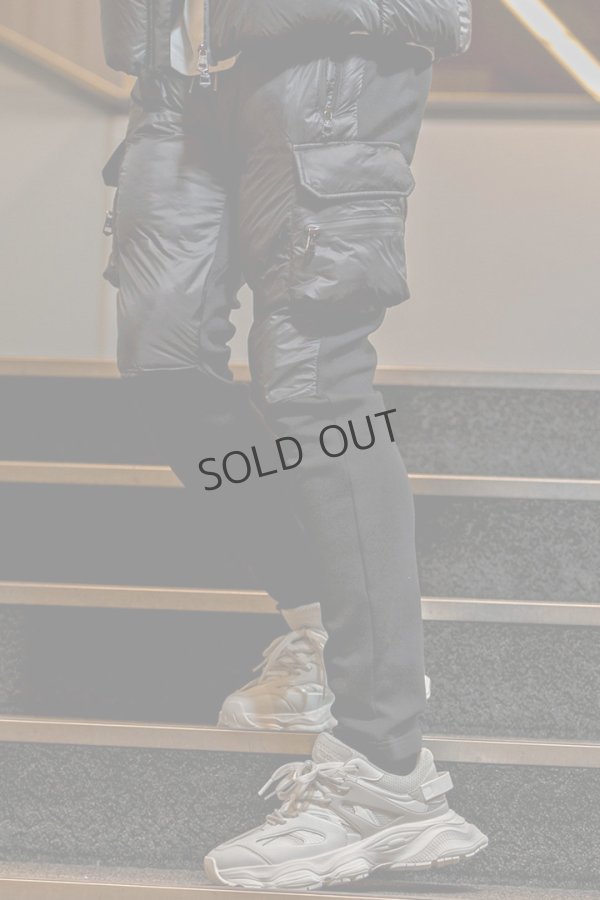 画像1: {SOLD}1piu1uguale3 RELAX ウノピゥウノウグァーレトレ リラックス スーパーライトテックパデッドパンツ{-BEA} (1)