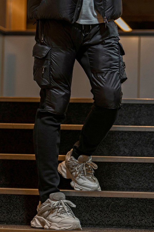 画像3: 【 10%OFF セール24,970円→22,473円】 1piu1uguale3 RELAX ウノピゥウノウグァーレトレ リラックス スーパーライトテックパデッドパンツ{-BEA} (3)