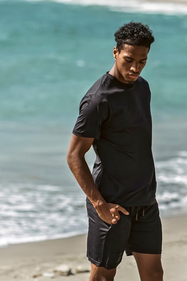 画像6: 1piu1uguale3 RELAX ウノピゥウノウグァーレトレ リラックス ラインロゴラッシュガードショーツ{-BFS} (6)