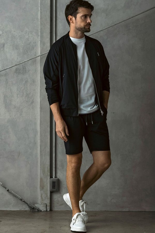 画像9: 1piu1uguale3 RELAX ウノピゥウノウグァーレトレ リラックス 接触冷感グレンチェックナイロンショーツ{-BFS} (9)