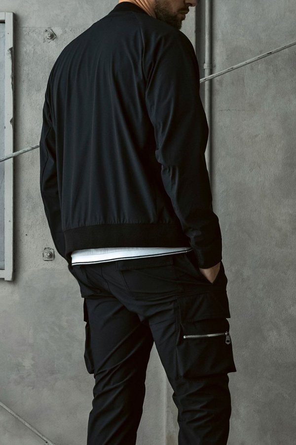 画像7: 1piu1uguale3 RELAX ウノピゥウノウグァーレトレ リラックス 接触冷感グレンチェックナイロンカーゴパンツ{-BFS} (7)