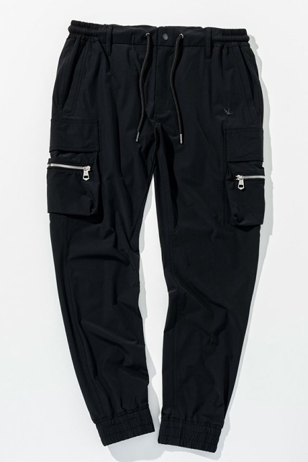 画像9: 1piu1uguale3 RELAX ウノピゥウノウグァーレトレ リラックス 接触冷感グレンチェックナイロンカーゴパンツ{-BFS} (9)