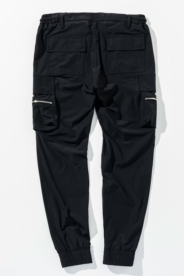 画像10: 1piu1uguale3 RELAX ウノピゥウノウグァーレトレ リラックス 接触冷感グレンチェックナイロンカーゴパンツ{-BFS} (10)