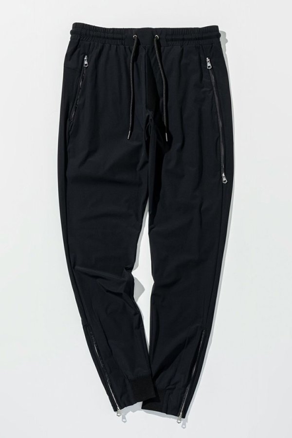 画像9: 1piu1uguale3 RELAX ウノピゥウノウグァーレトレ リラックス 接触冷感グレンチェックナイロンジョガーパンツ{-BFS} (9)