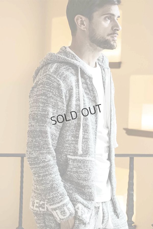 画像2: {SOLD}1piu1uguale3 RELAX ウノピゥウノウグァーレトレ リラックス ヘムロゴニットパーカー{-BDA} (2)