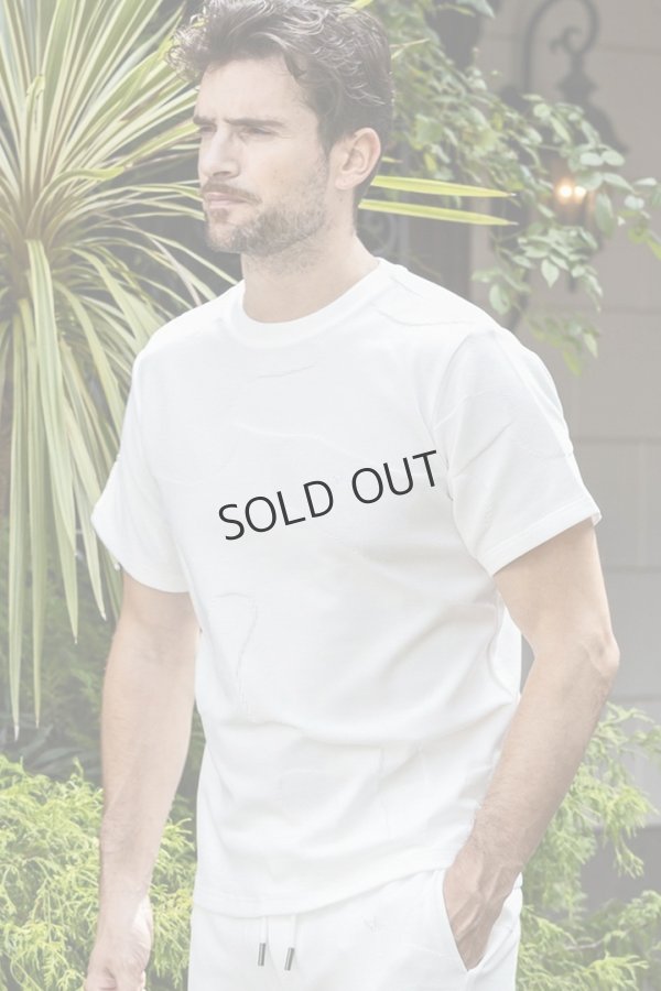 画像2: 1piu1uguale3 RELAX ウノピゥウノウグァーレトレ リラックス ビッグカモジャガードTシャツ{-BES} (2)