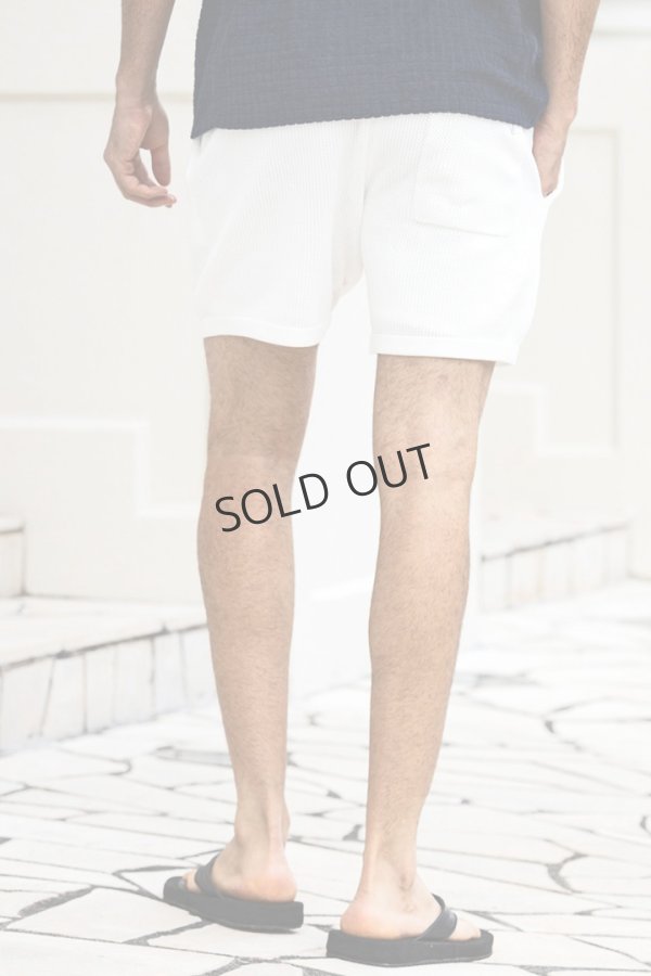 画像3: {SOLD}1piu1uguale3 RELAX ウノピゥウノウグァーレトレ リラックス ロゴアイコンニットショーツ{-BES} (3)