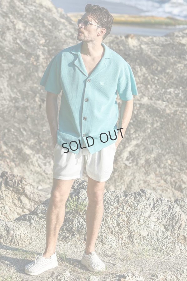 画像12: {SOLD}1piu1uguale3 RELAX ウノピゥウノウグァーレトレ リラックス ロゴアイコンニットショーツ{-BES} (12)