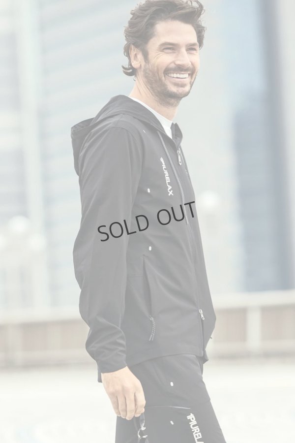 画像4: 1piu1uguale3 RELAX ウノピゥウノウグァーレトレ リラックス 縦ロゴランニングパーカー{-BCS} (4)