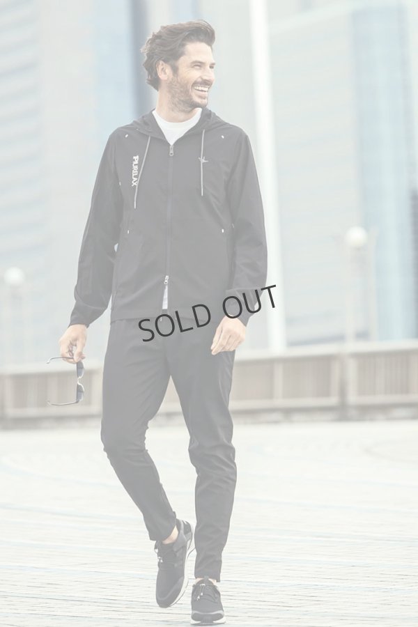 画像5: 1piu1uguale3 RELAX ウノピゥウノウグァーレトレ リラックス 縦ロゴランニングパーカー{-BCS} (5)