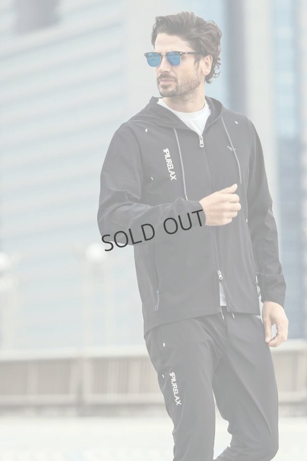 画像6: 1piu1uguale3 RELAX ウノピゥウノウグァーレトレ リラックス 縦ロゴランニングパーカー{-BCS} (6)