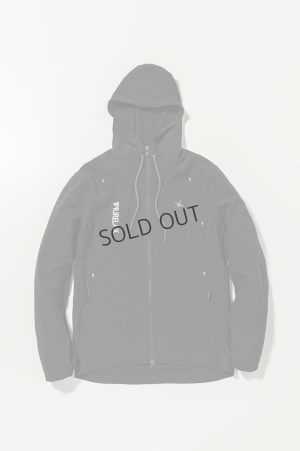 画像9: 1piu1uguale3 RELAX ウノピゥウノウグァーレトレ リラックス 縦ロゴランニングパーカー{-BCS} (9)