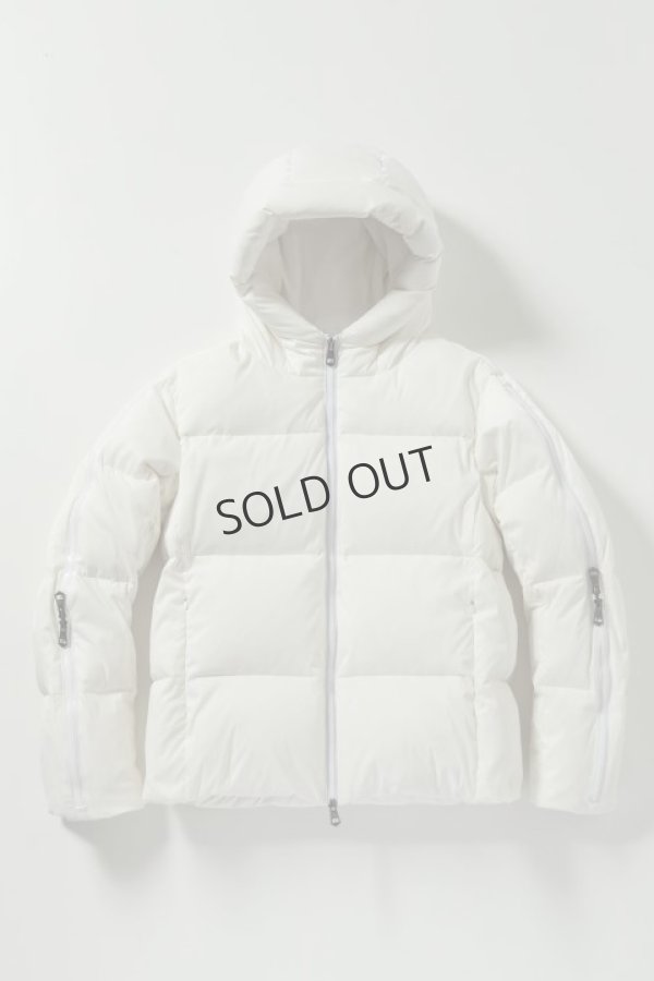 画像4: {SOLD}1piu1uguale3 RELAX ウノピゥウノウグァーレトレ リラックス ジップロゴストレッチダウンジャケット{-BCA} (4)