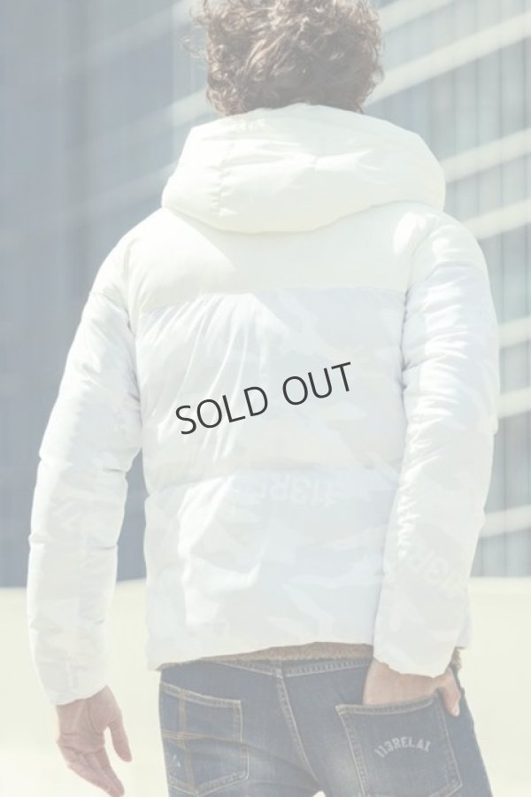 画像2: {SOLD}1piu1uguale3 RELAX ウノピゥウノウグァーレトレ リラックス コンビネーション中綿ジャケット{-BCA} (2)