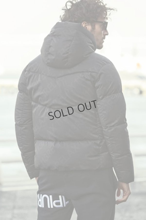 画像2: {SOLD}1piu1uguale3 RELAX ウノピゥウノウグァーレトレ リラックス 総柄ダウンジャケット{-BCA} (2)