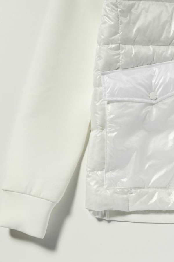 画像9: 【 30%OFF セール29,920円→20,944円】 1piu1uguale3 RELAX ウノピゥウノウグァーレトレ リラックス プリマロフトコンビ中綿パーカー{-BCA} (9)