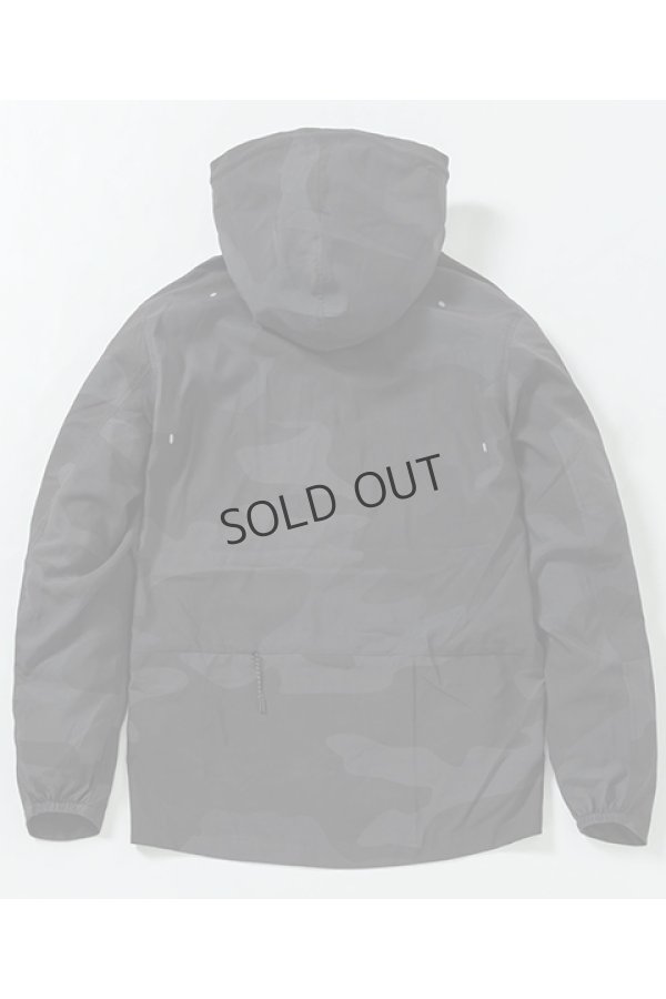 画像5: {SOLD}1piu1uguale3 RELAX ウノピゥウノウグァーレトレ リラックス 総柄ランニングパーカー{-BDS} (5)