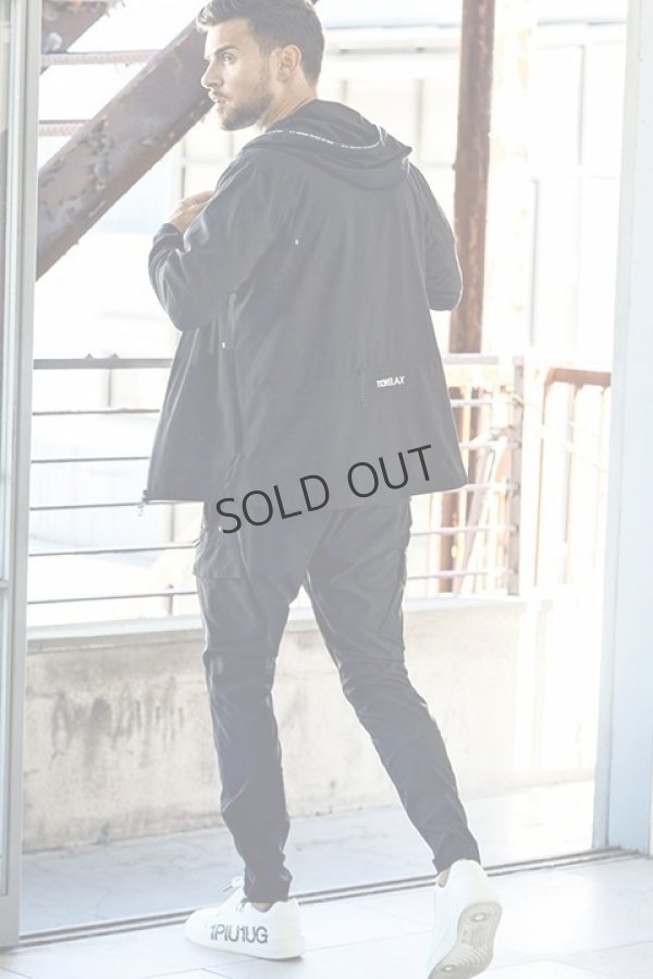 画像5: {SOLD}1piu1uguale3 RELAX ウノピゥウノウグァーレトレ リラックス ロゴジップランニングパーカー{-BDS} (5)