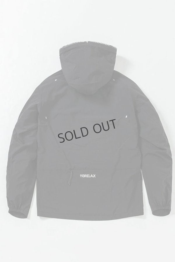 画像7: {SOLD}1piu1uguale3 RELAX ウノピゥウノウグァーレトレ リラックス ロゴジップランニングパーカー{-BDS} (7)