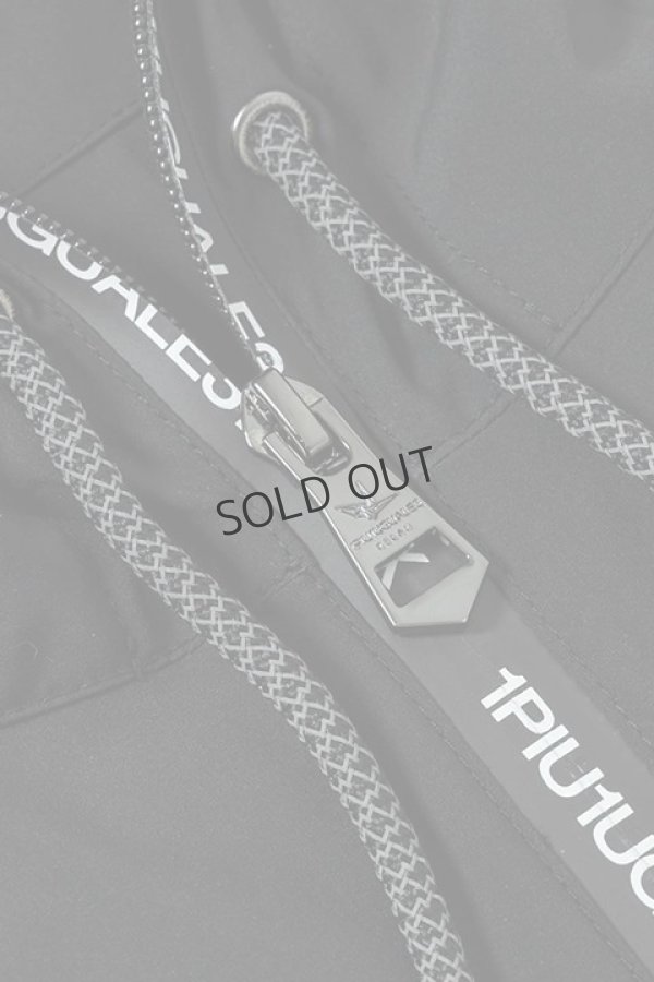 画像9: {SOLD}1piu1uguale3 RELAX ウノピゥウノウグァーレトレ リラックス ロゴジップランニングパーカー{-BDS} (9)
