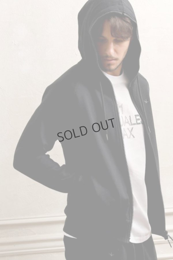 画像3: {SOLD}1piu1uguale3 RELAX ウノピゥウノウグァーレトレ リラックス グリッターロゴジップパーカー{-BDS} (3)