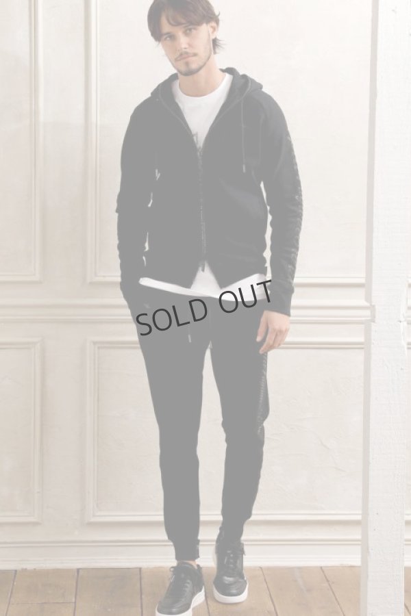 画像6: {SOLD}1piu1uguale3 RELAX ウノピゥウノウグァーレトレ リラックス グリッターロゴジップパーカー{-BDS} (6)