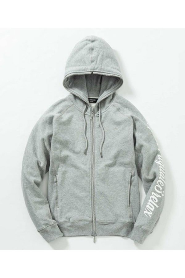 画像5: 【 40%OFF セール18,920円→11,352円】 1piu1uguale3 RELAX ウノピゥウノウグァーレトレ リラックス グリッターロゴジップパーカー{-BDS} (5)