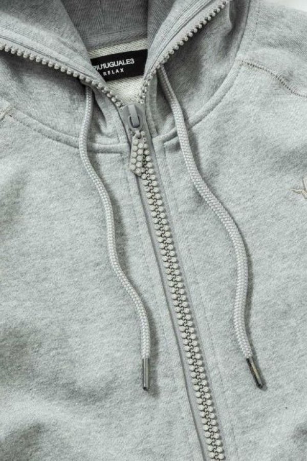 画像7: 【 40%OFF セール18,920円→11,352円】 1piu1uguale3 RELAX ウノピゥウノウグァーレトレ リラックス グリッターロゴジップパーカー{-BDS} (7)
