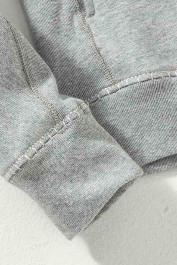 画像11: 【 40%OFF セール17,930円→10,758円】 1piu1uguale3 RELAX ウノピゥウノウグァーレトレ リラックス ヘビースウェットステッチパーカー{-BDS} (11)